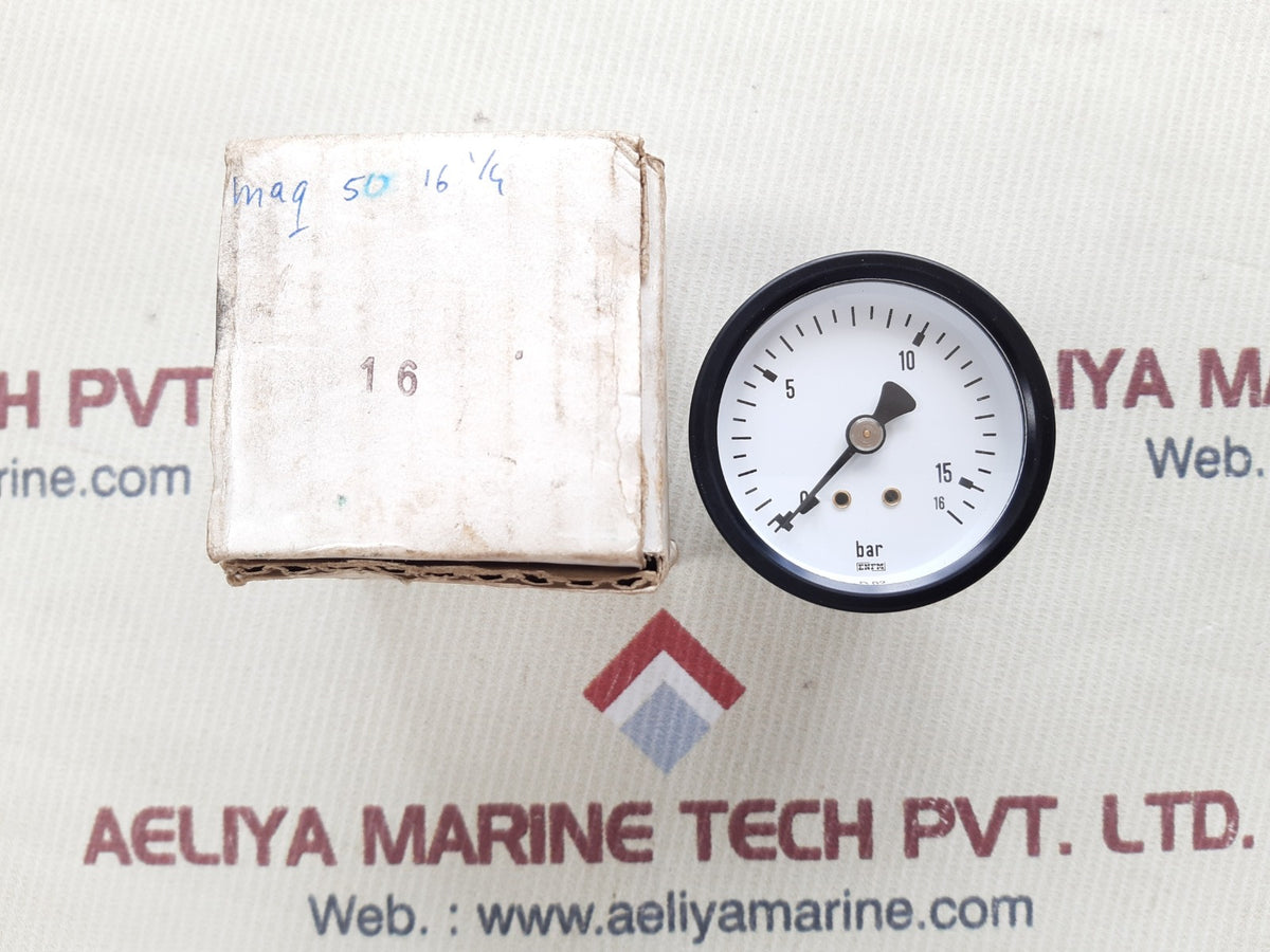 Enfm pressure gauge 0-16bar – Aeliya Marine