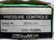 Saginomiya SNS-C106 Pressure Switch 1.6 MPa