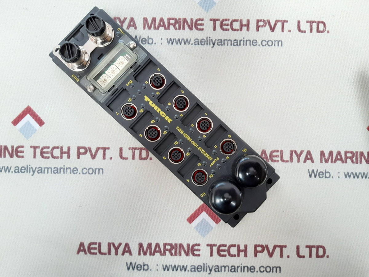 Turck fxen-i0m88-0001-ip/cs30007 ethernet/ip input/output station ...