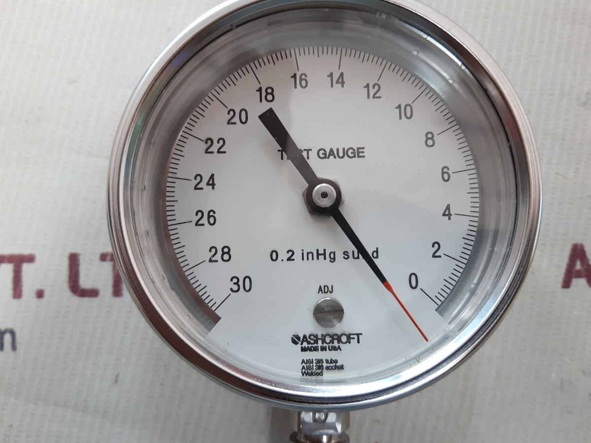 Ashcroft 0.2 inhg subd test gauge – Aeliya Marine
