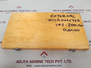 0.01 mm 175-200 mm external micrometer