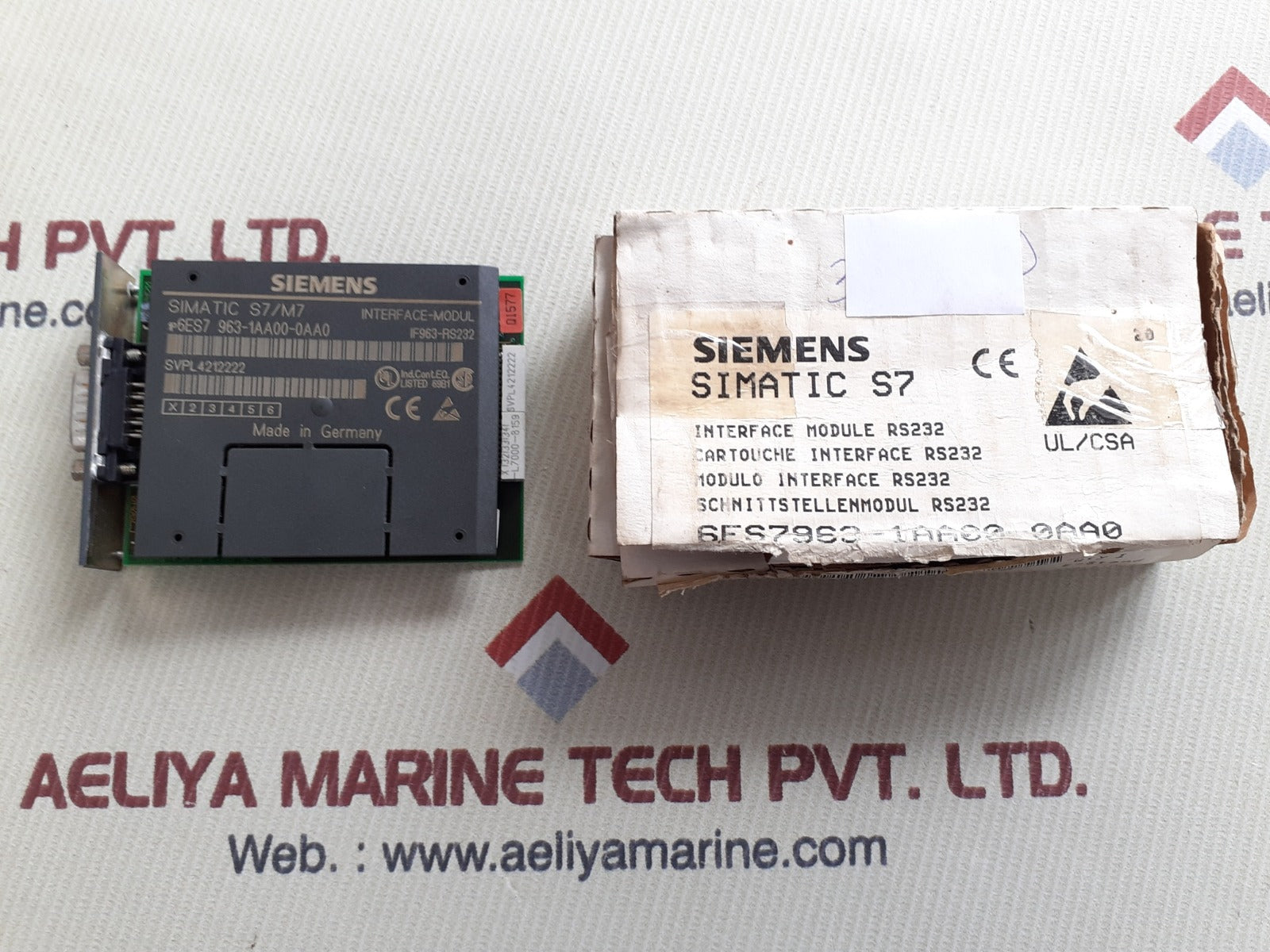 Siemens Simatic S7/M7 6Es7 963-1Aa00-0Aa0 Interface Module