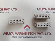Harting han 16 a-f-s connector