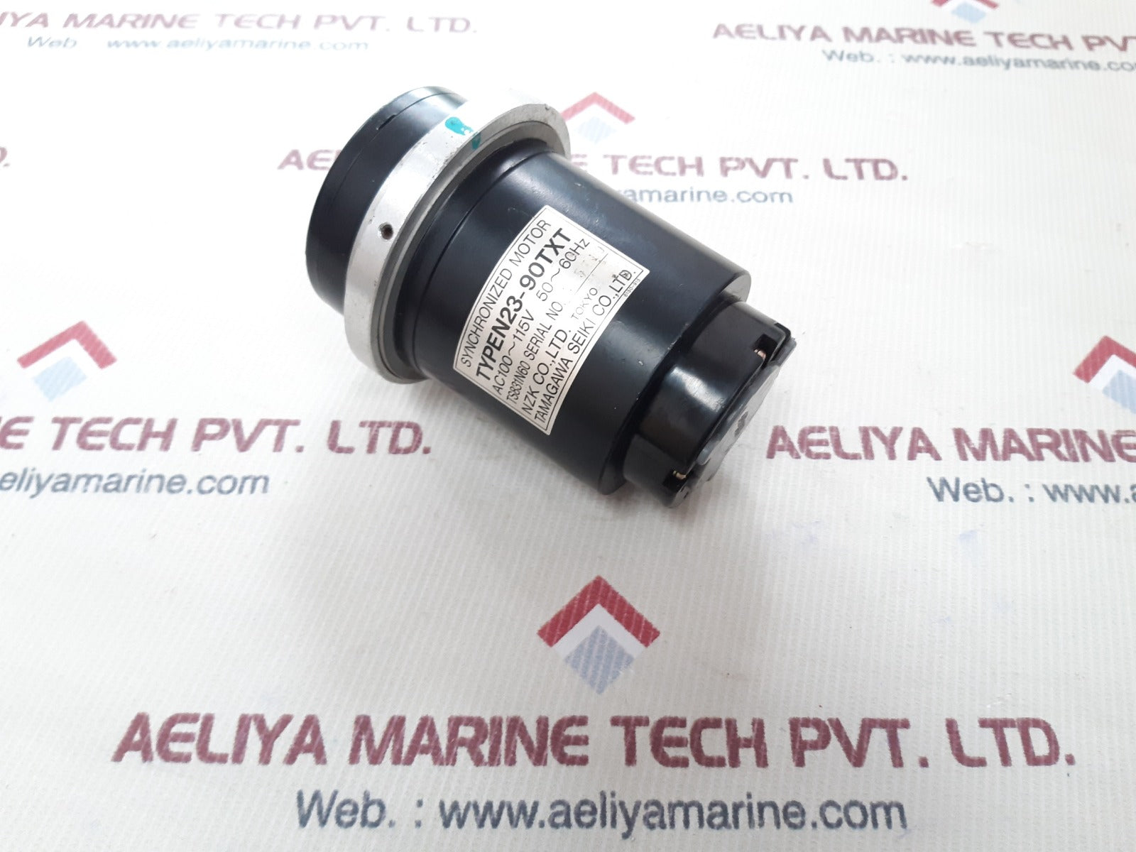 Tamagawa n23-90txt synchronized motor 100-115v 50-60hz