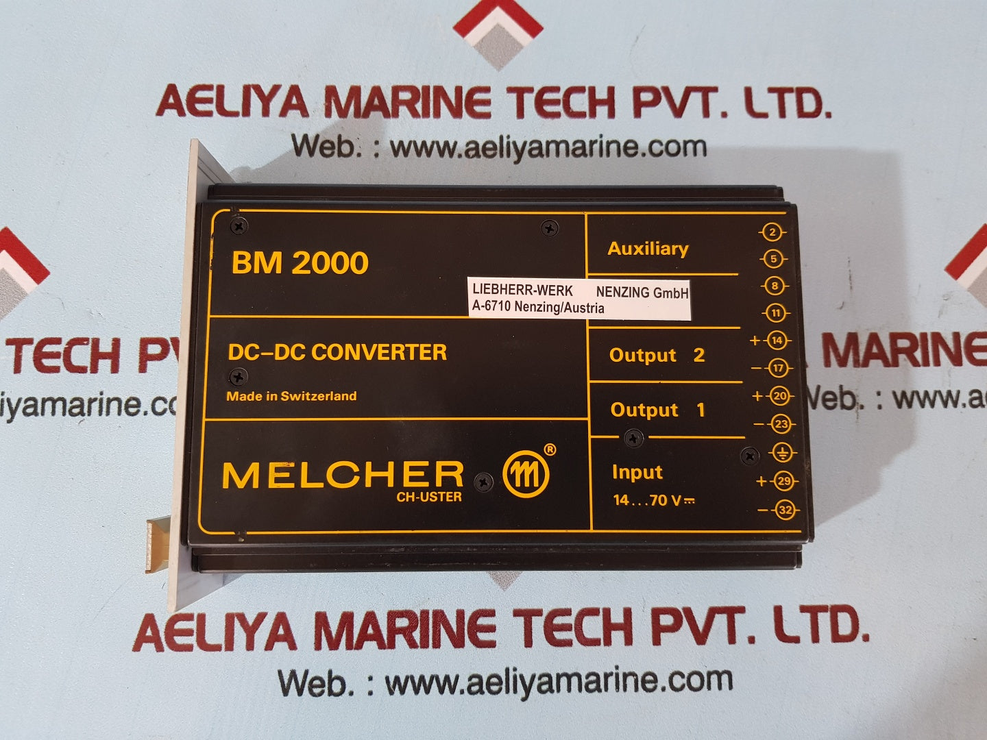 Melcher bm 2000 dc-dc converter