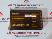 Melcher bm 2000 dc-dc converter