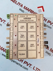 Praxis 98.6.040.700 Fieldbus fiber hub (6 port)