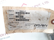 Gilmore 25311-3 Relief Valve G218598 Rev K Mwp.9500 Psi 5500Psi