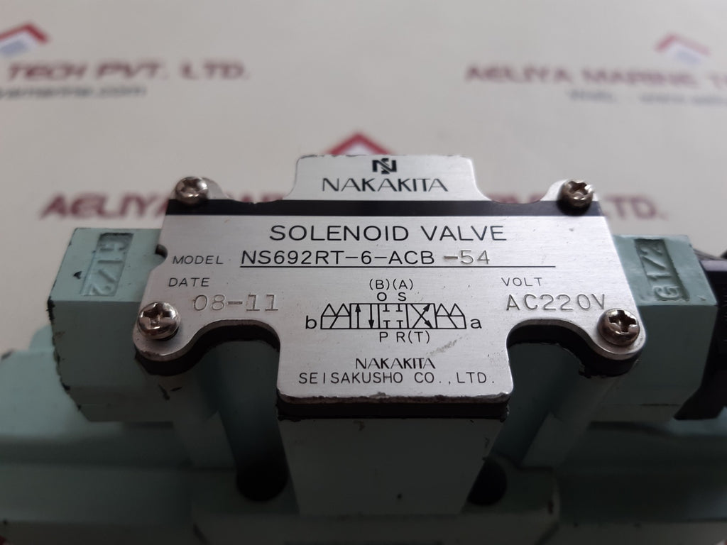 Nakakita NS692RT-6-ACB-54 Solenoid Valve – Aeliya Marine