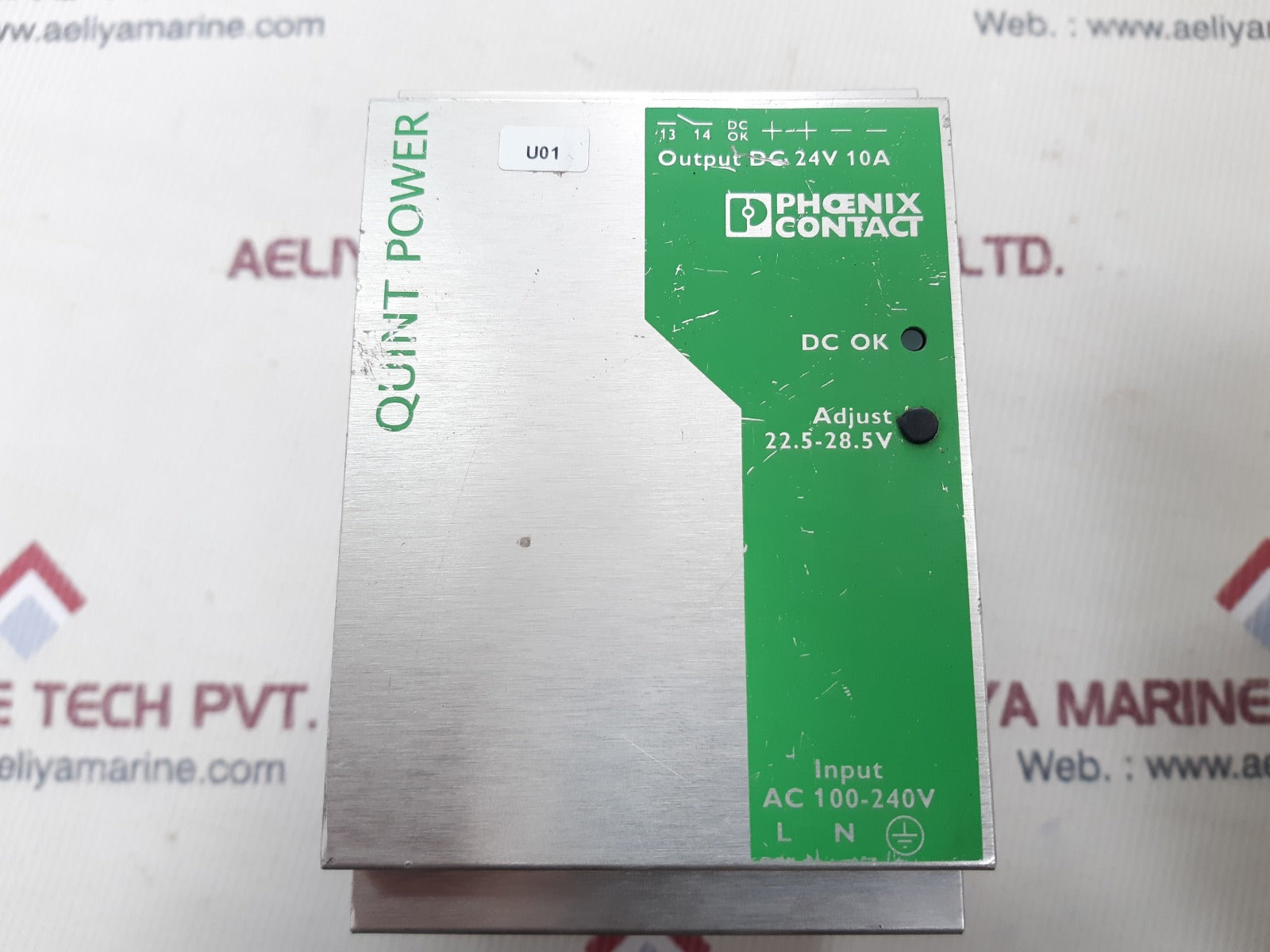 Phoenix contact quint-ps-100-240ac/24dc/10 power supply