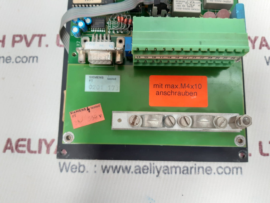 Siemens simos eas control panel – Aeliya Marine