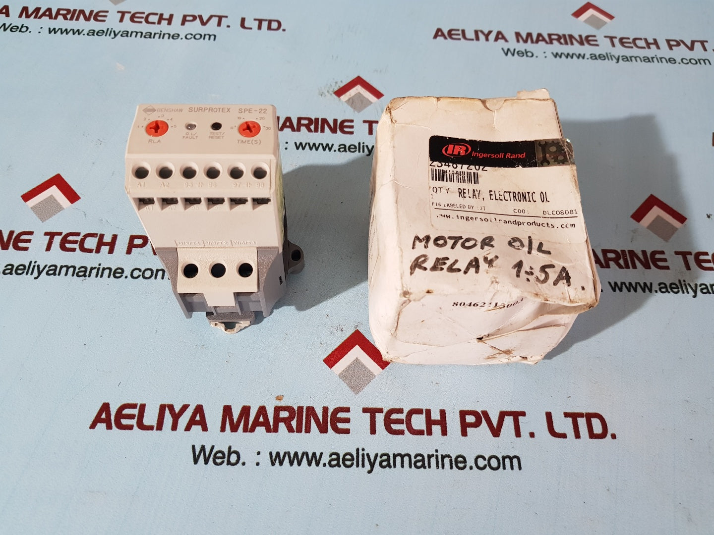 Benshaw surprotex spe-22 overload relay