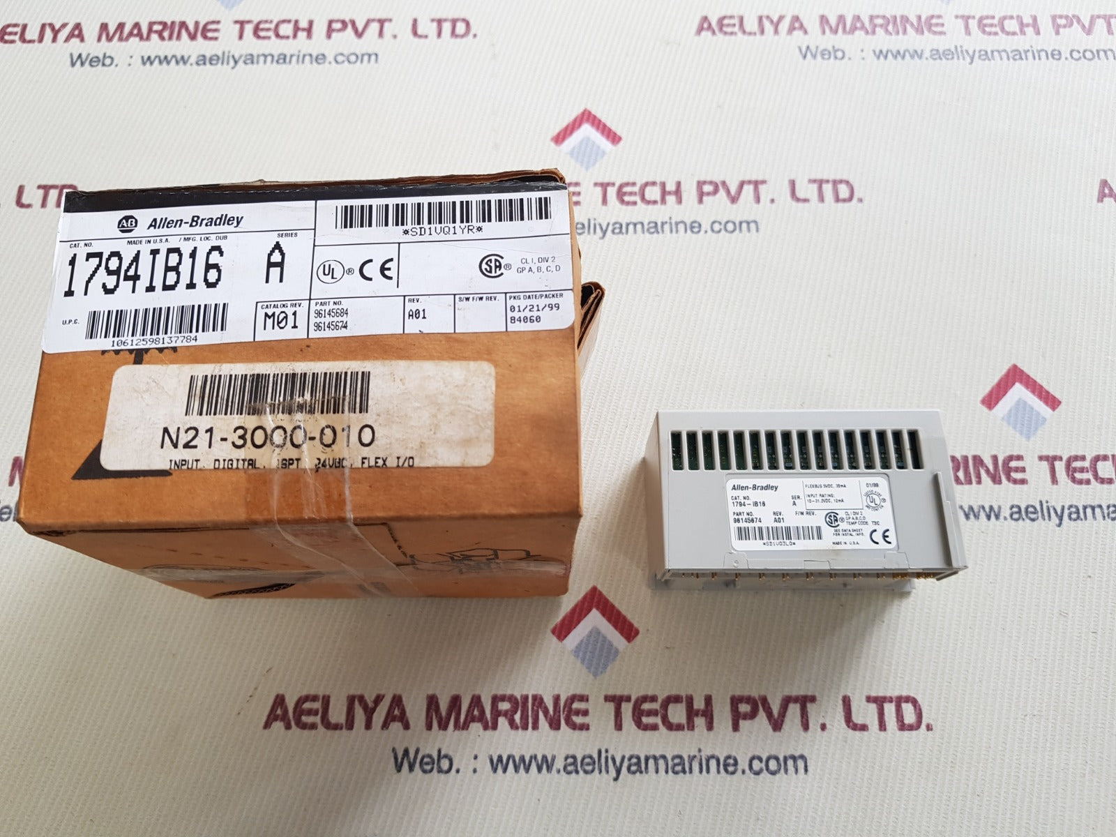 Allen-bradley 1794-ib16 flex i/o input module 96145674
