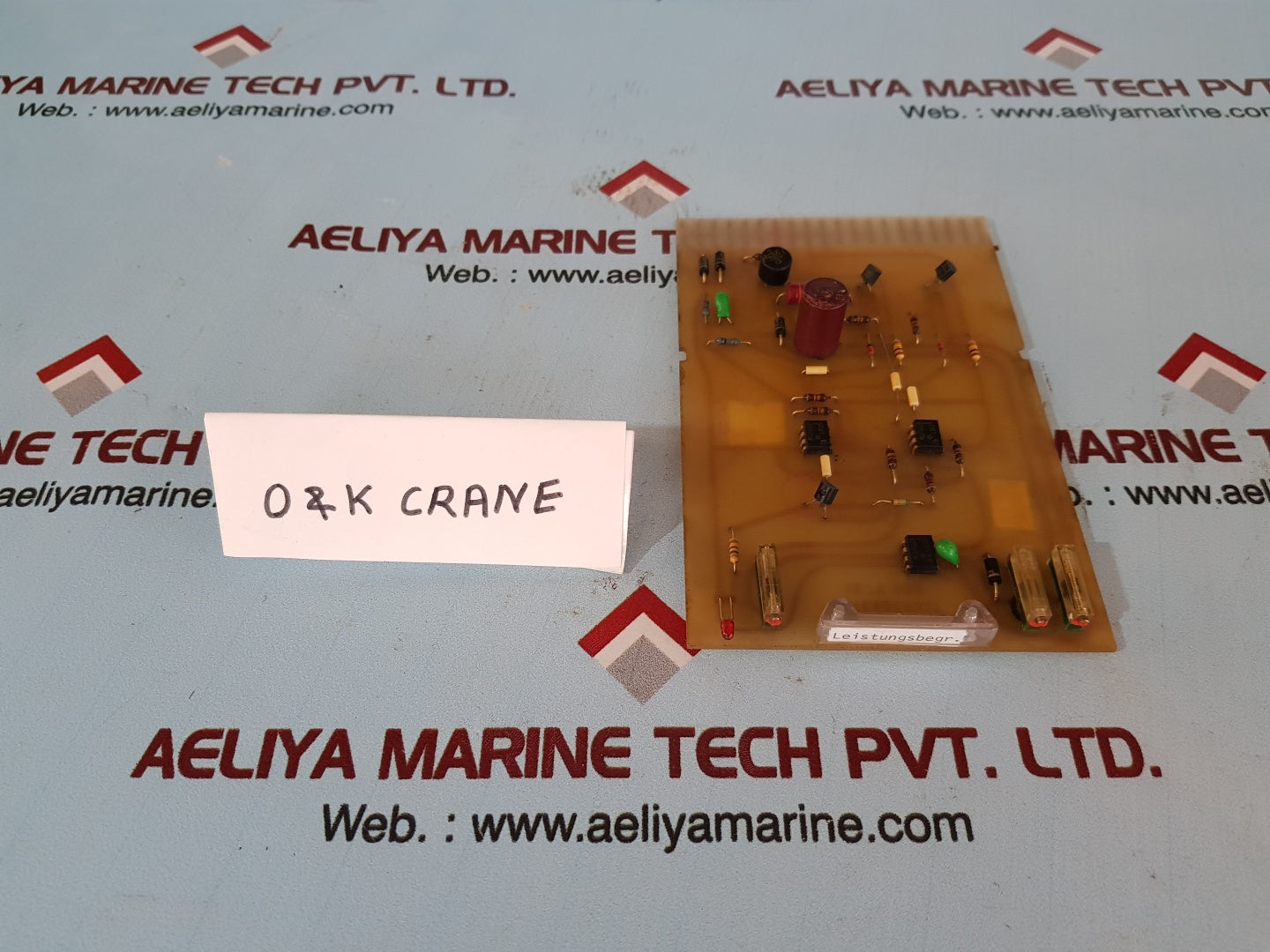 O&k crane interschalt is79.006 pcb card