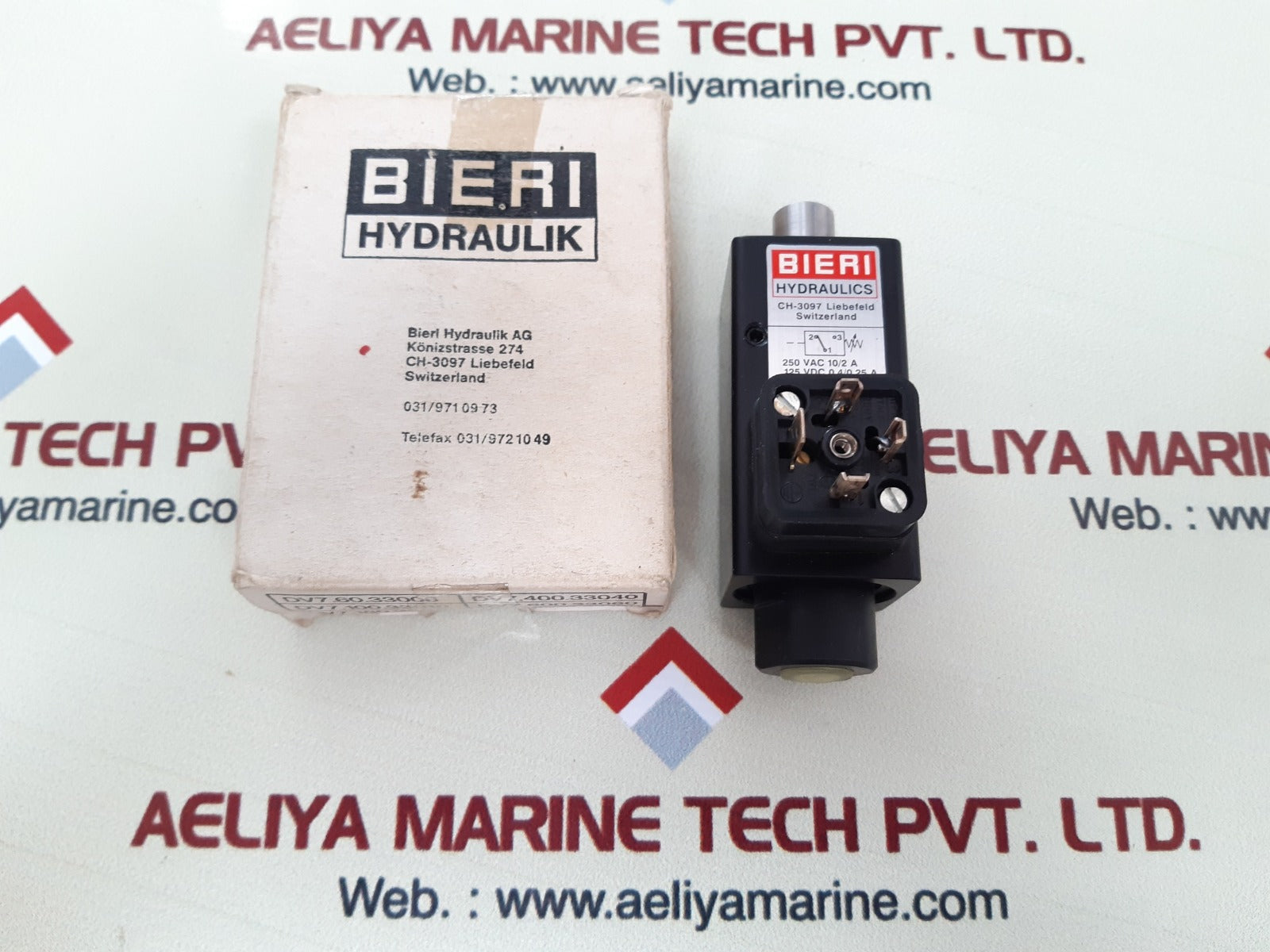 Bieri Hydraulics Dv7.1000.33100 Pressure Switch