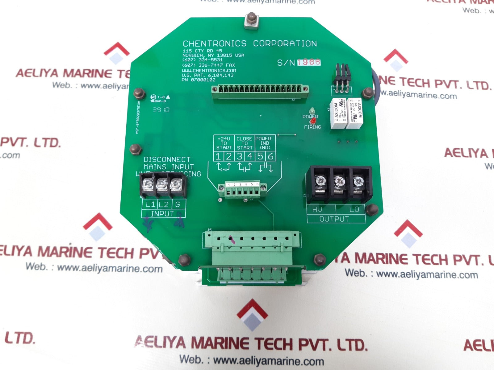 Chentronics 6,104,143