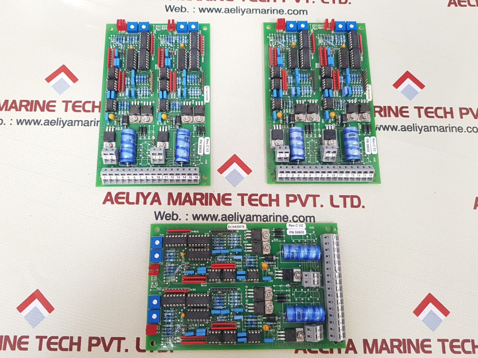 Liaaen helitron dc0034a proportional valve driver pcb card 890110 