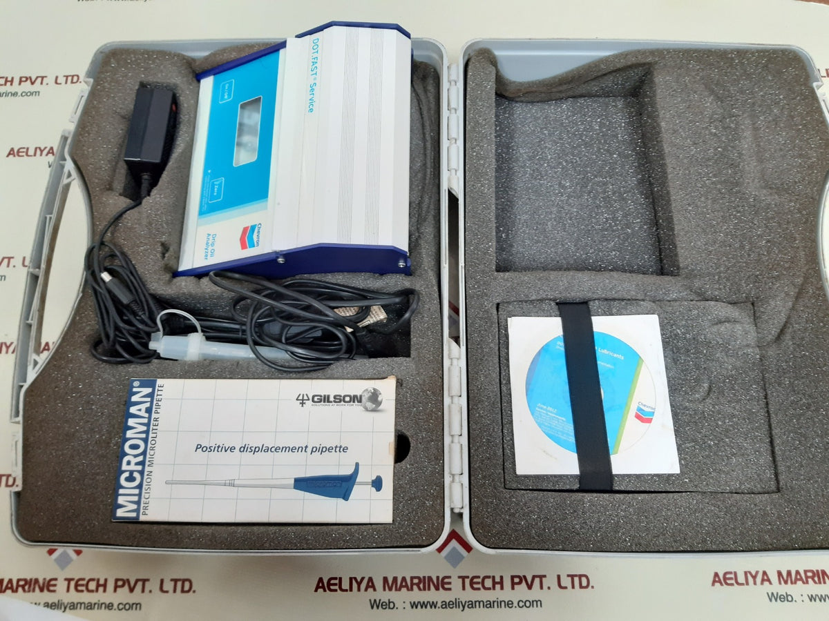 Chevron 603303 drip oil analyzer test kit – Aeliya Marine