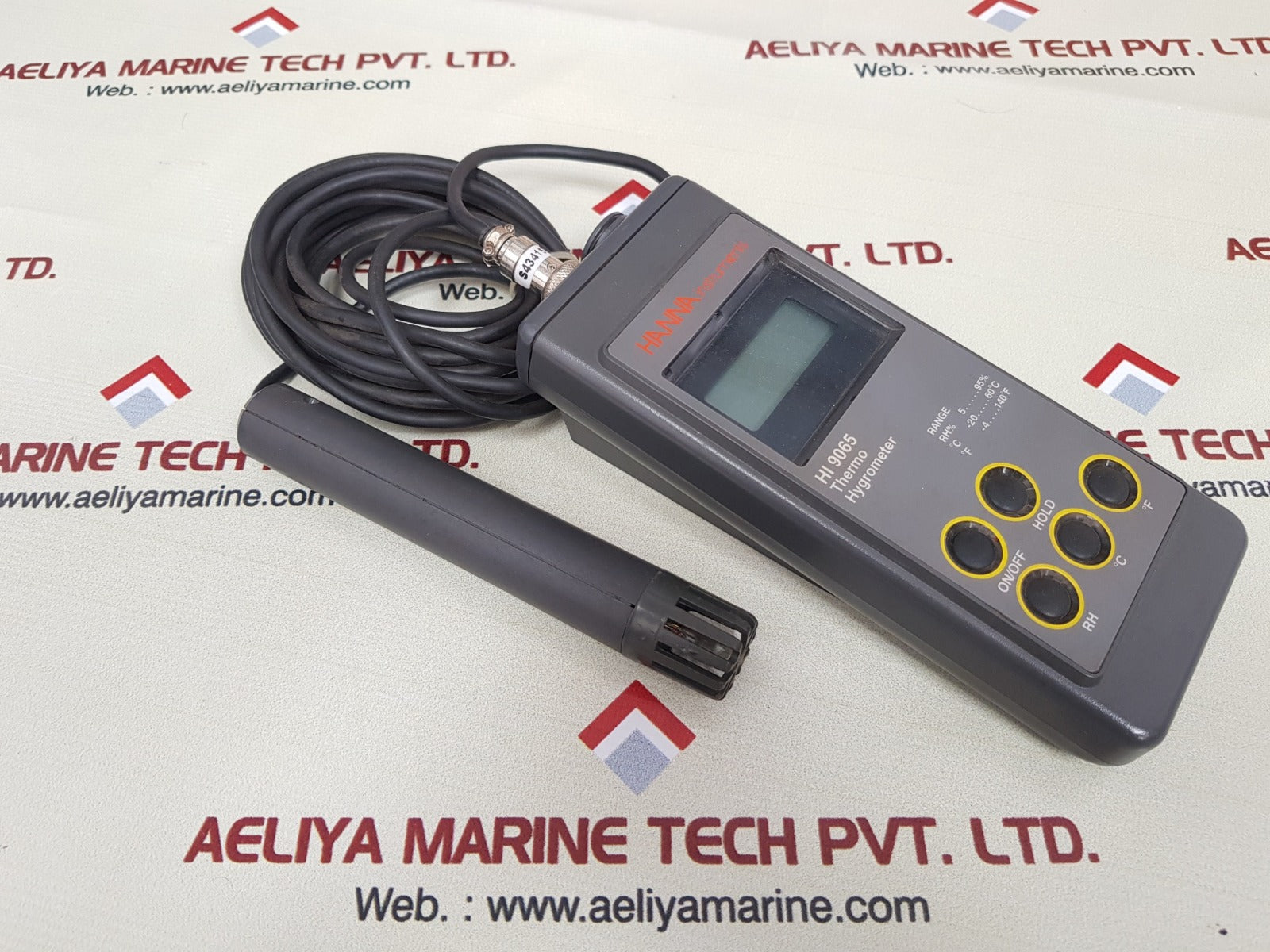 Hanna hi 9065 portable thermo-hygrometer