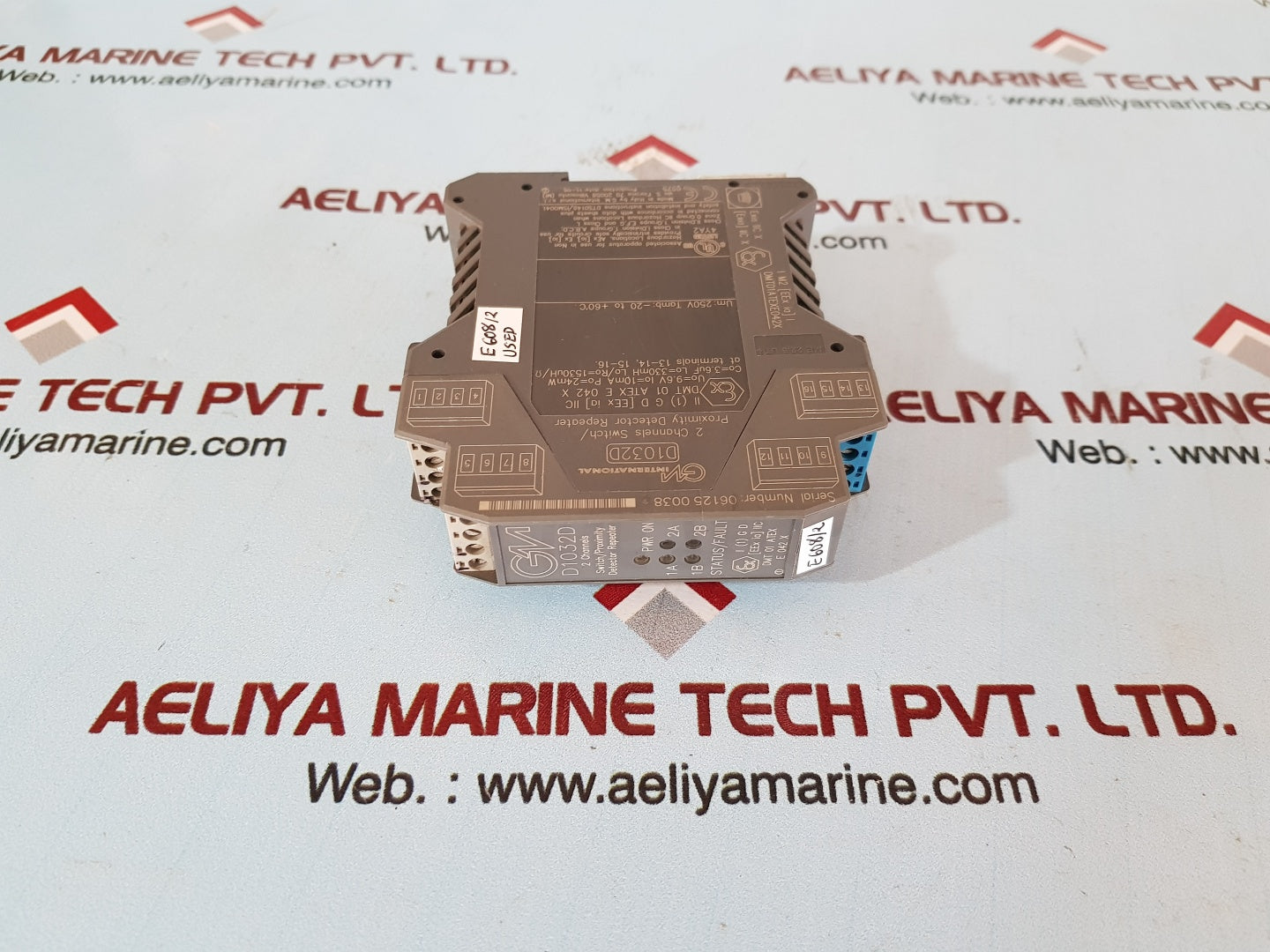 Gm d1032d 2 channels switch/proximity detector repeater