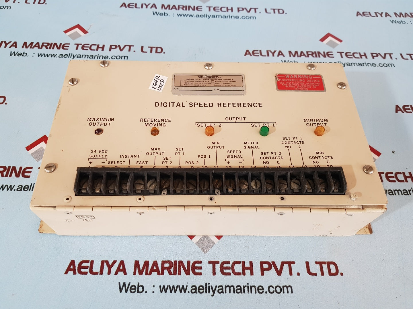 Woodward 8271-651 digital speed reference