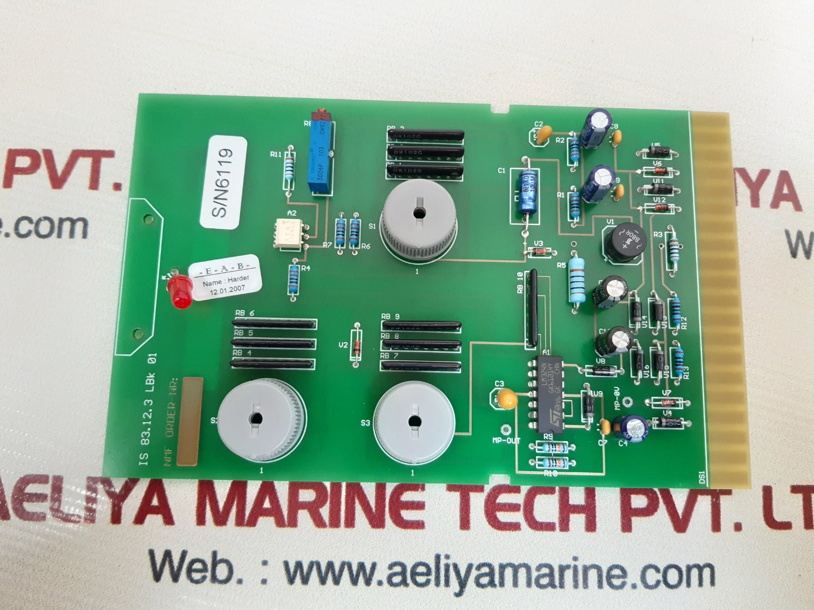 Harder Is 83.12.3 Lbk 01 Pcb Card