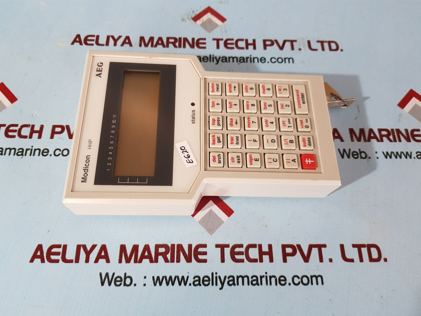 Schneider modicon 520vpu19200 handheld programmer