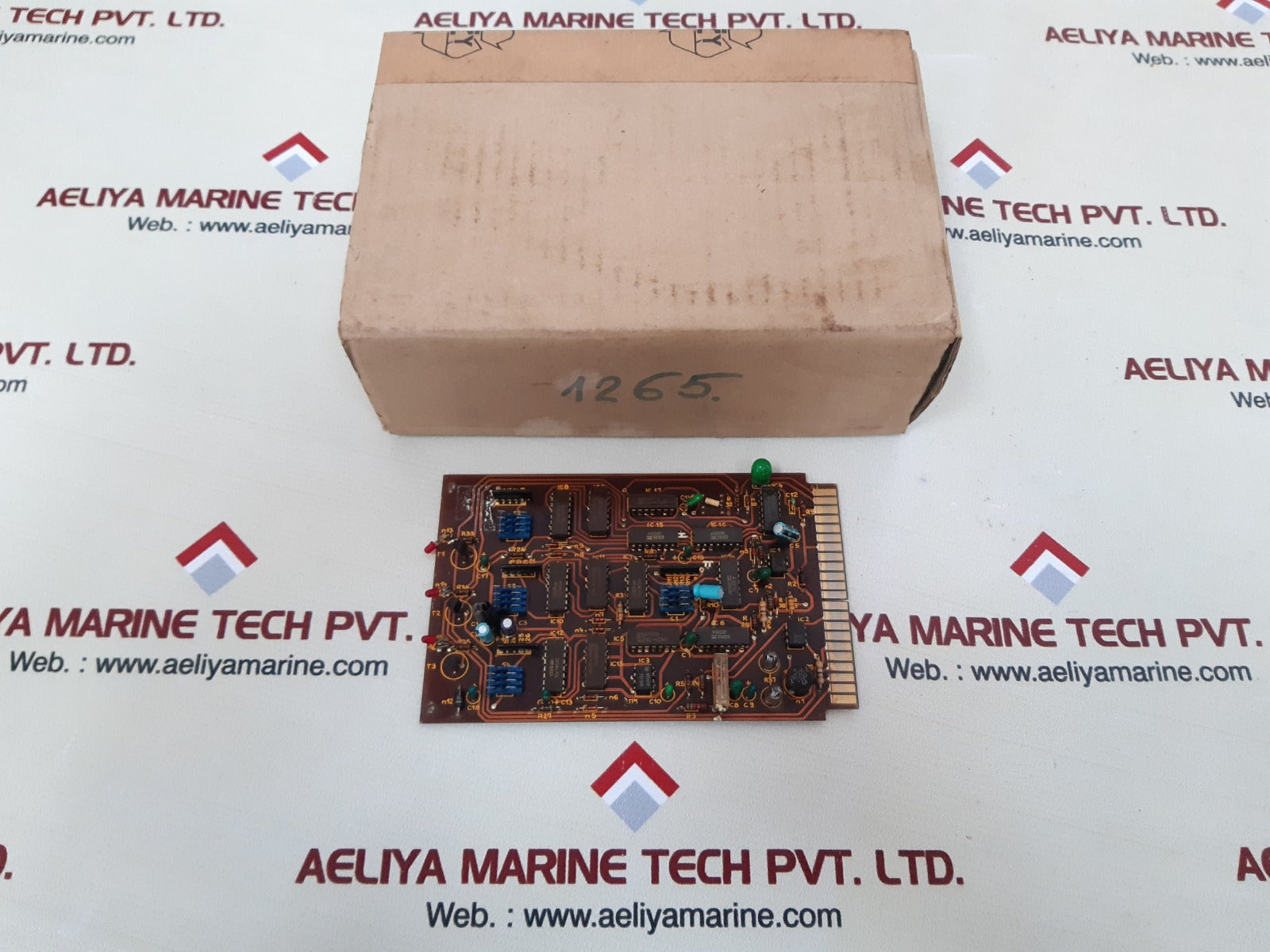 Interschalt hamburg pcb card 0265