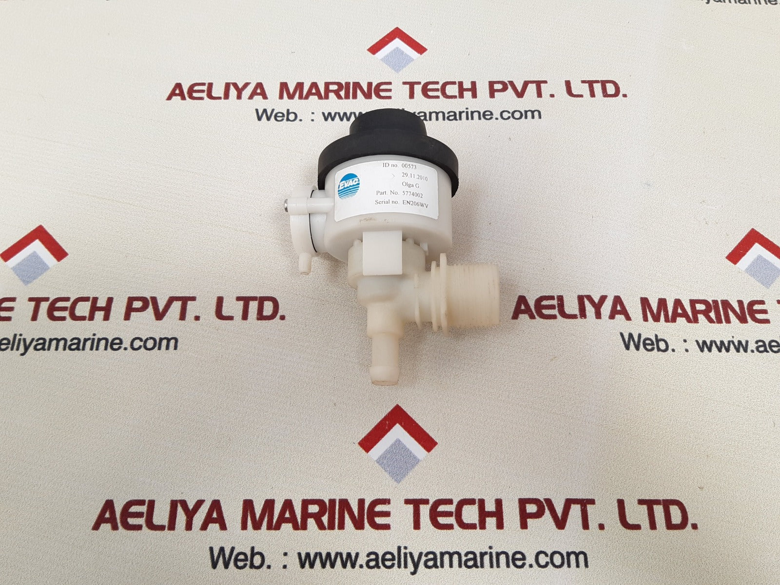 Evac 5774002 water valve