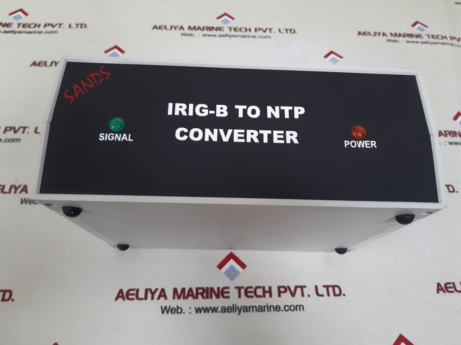 Sands 2 port irig-b to ntp converter
