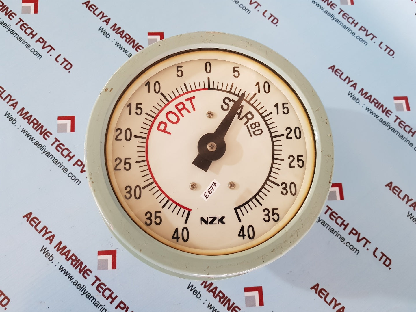 NZK 31535B-5 Electric Rudder Angle Indicator