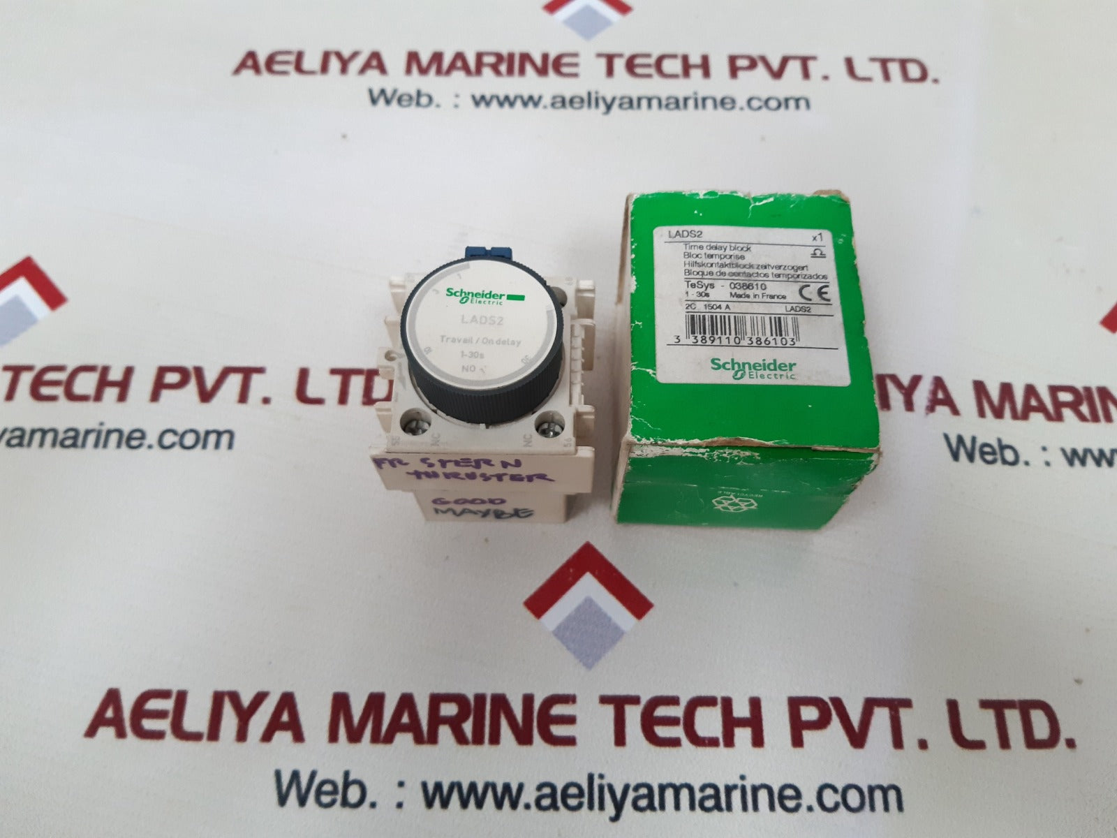 Schneider lads2 time delay block