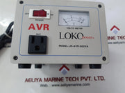Loko power jk-avr-500va volts meter
