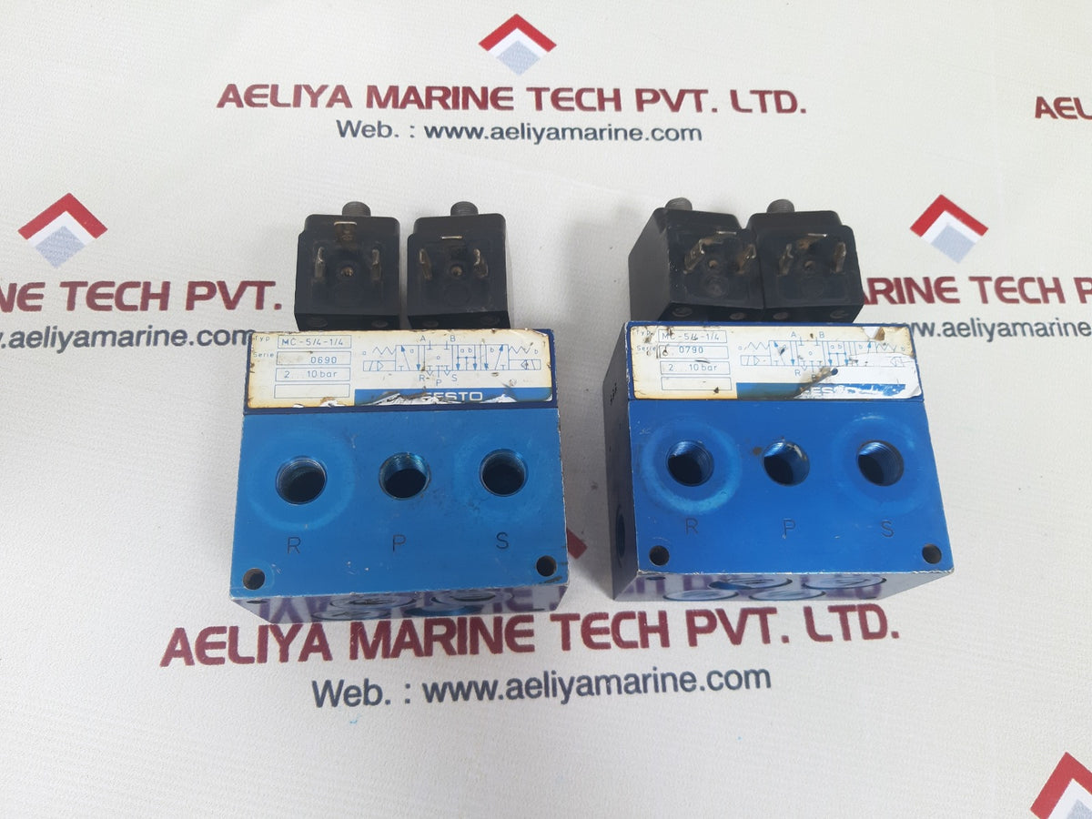 Msgv Valve Festo mc-5/4-1/4 pneumatic valve msg – Aeliya Marine