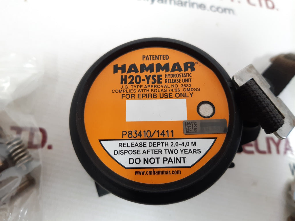 Hammar h20-yse hydrostatic release unit – Aeliya Marine