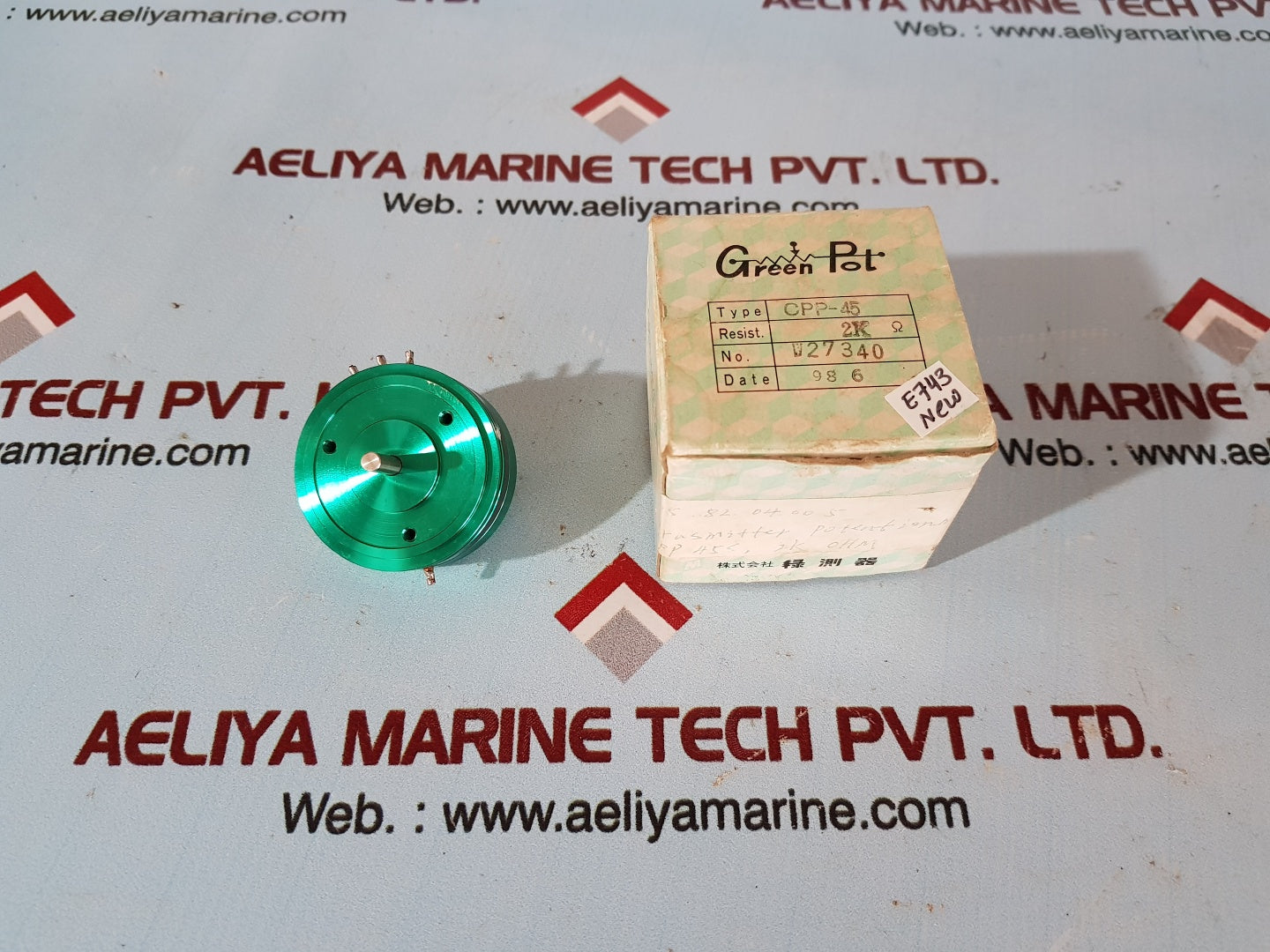 Midori precisions green pot cpp-45 potentiometer