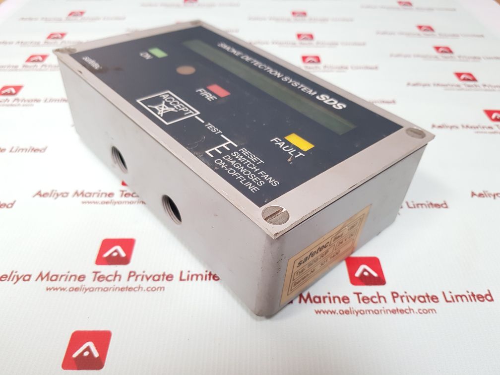 Safetec smoke detection system sds-r/p digital fire control panel
