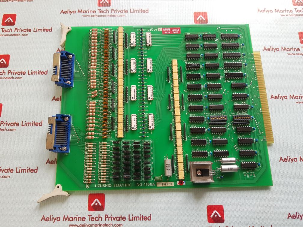 Uzushio Electric 1166A Printed Circuit Board Ui001 A