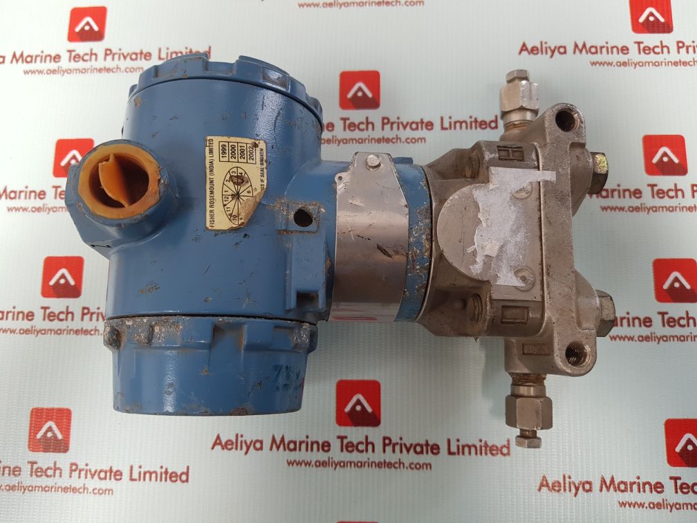 Rosemount 03031-0060-0003 Rev. F Pressure Transmitter 275 Psi/18.96 Bar