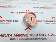 Wika En 837-1 Oil Filled Pressure Gauge Kl1.6