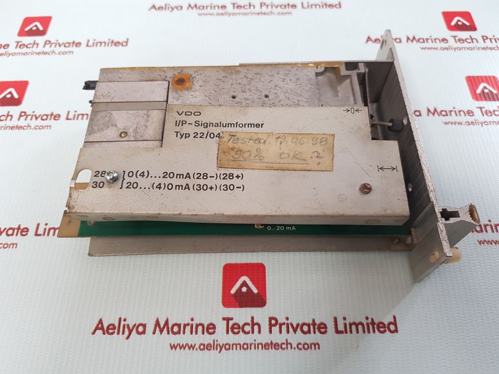Vdo 22/04-13 I/P Signal Converter 4-20 Ma