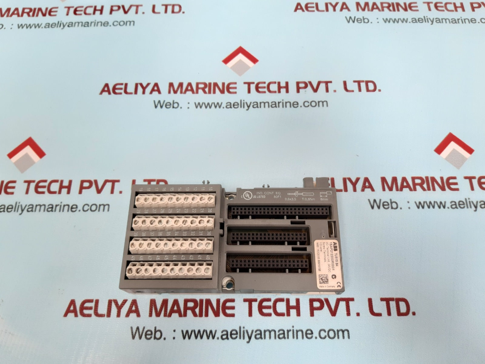Abb tu515 b4 1sap212200r0001 i/o terminal unit,24vdc