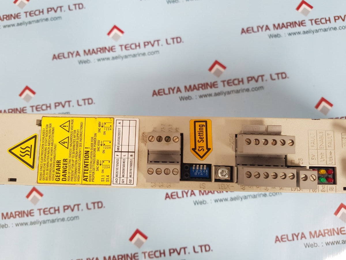 Siemens Simodrive 611 Infeed Module 6Sn1146-1Ab00-0Ba1