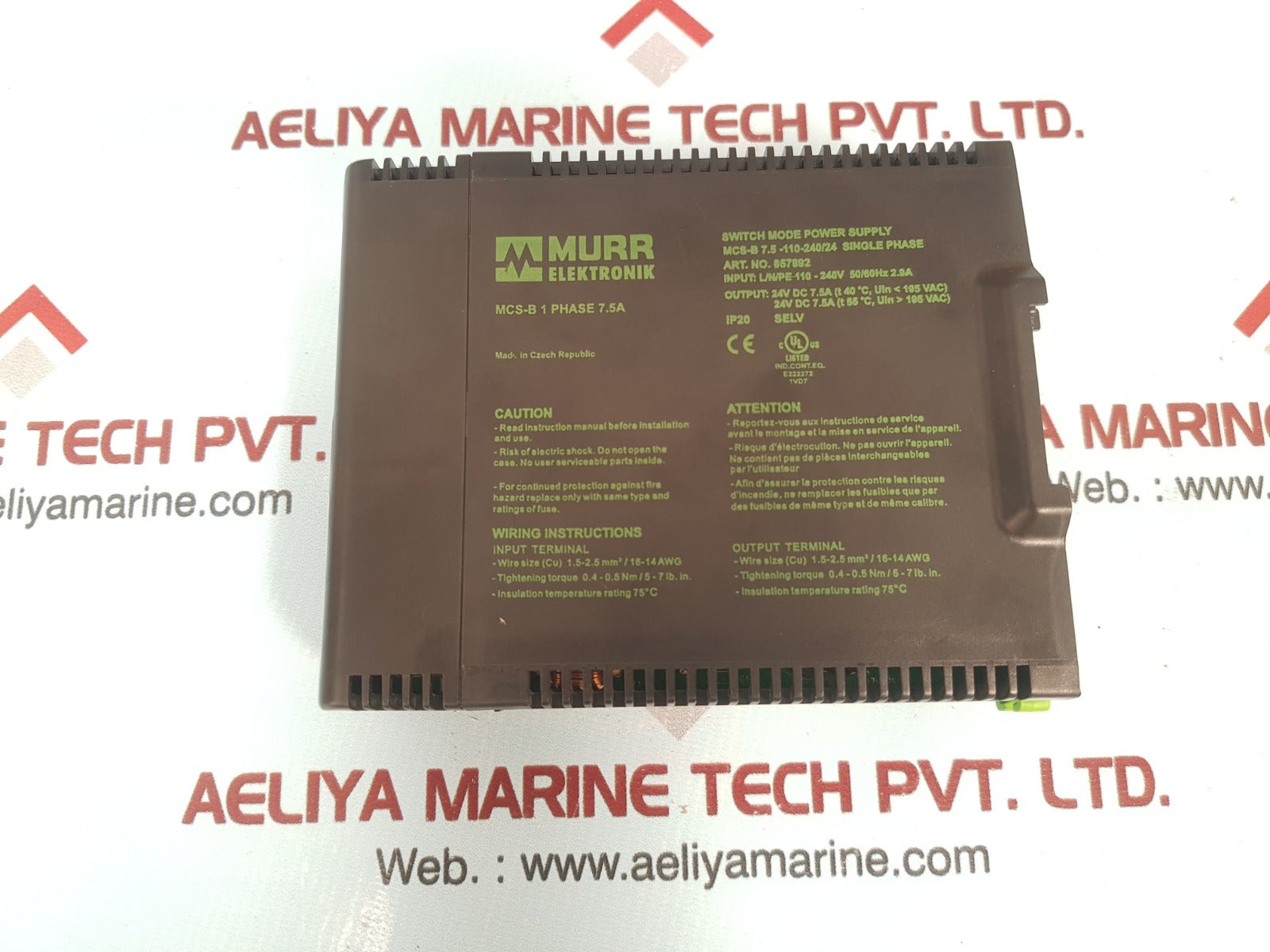 Murr elektronik 857892 switch mode power supply