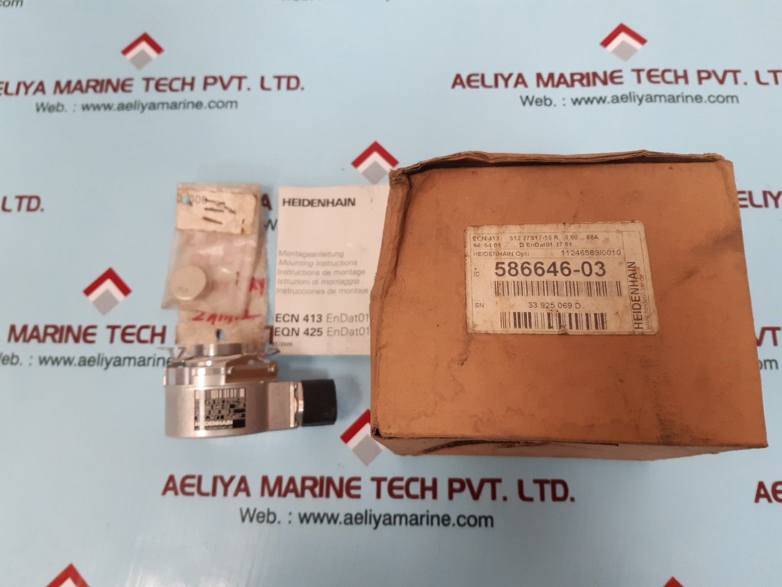 Heidenhain ecn 413 512 27s17-58 encoder 586646-03