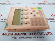 Siemens simatic op7 6av3 607-1jc20-0ax1 operator panel op 7-dp
