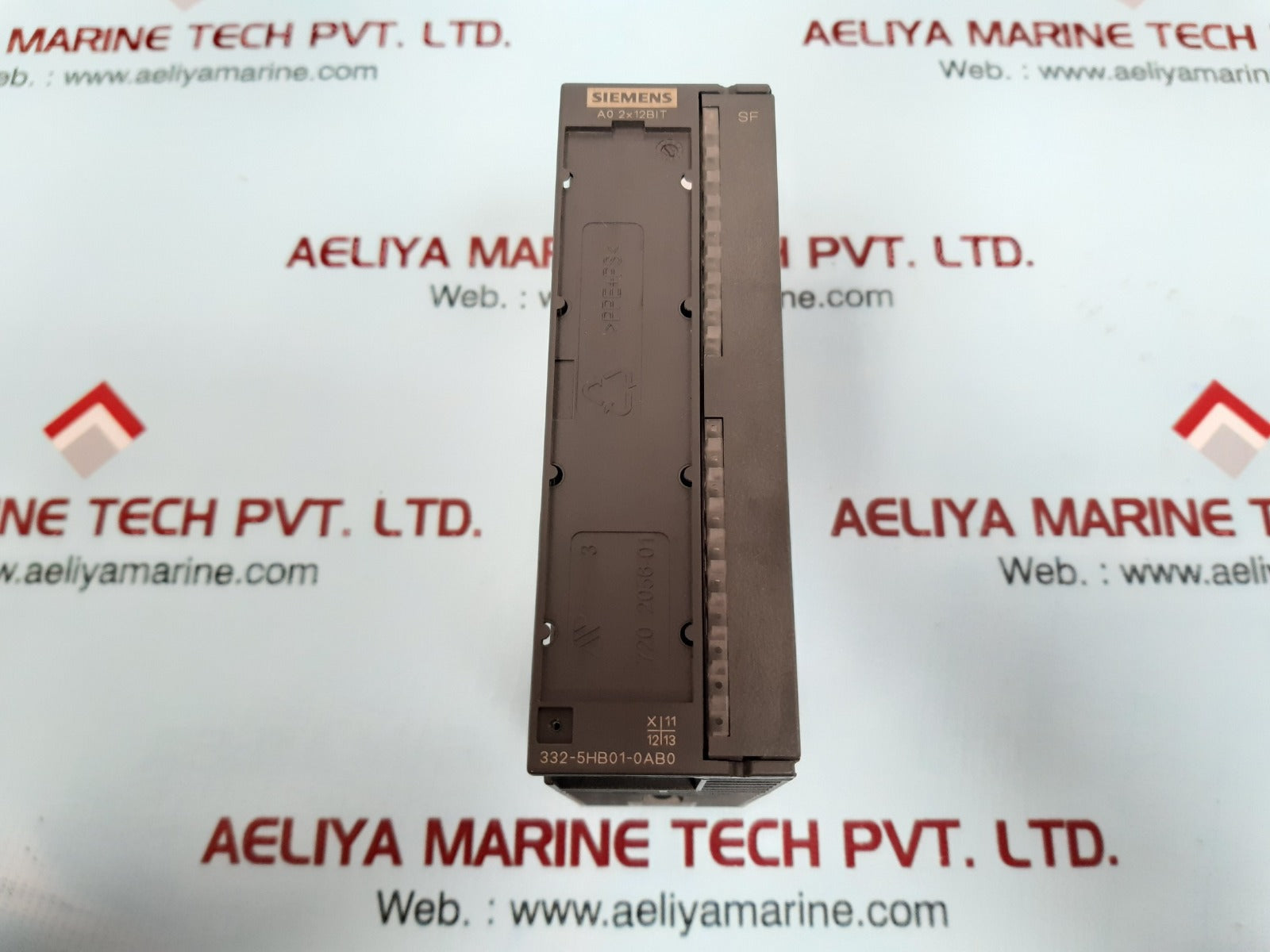 Siemens simatic s7 6es7 332-5hb01-0ab0 analog output module 