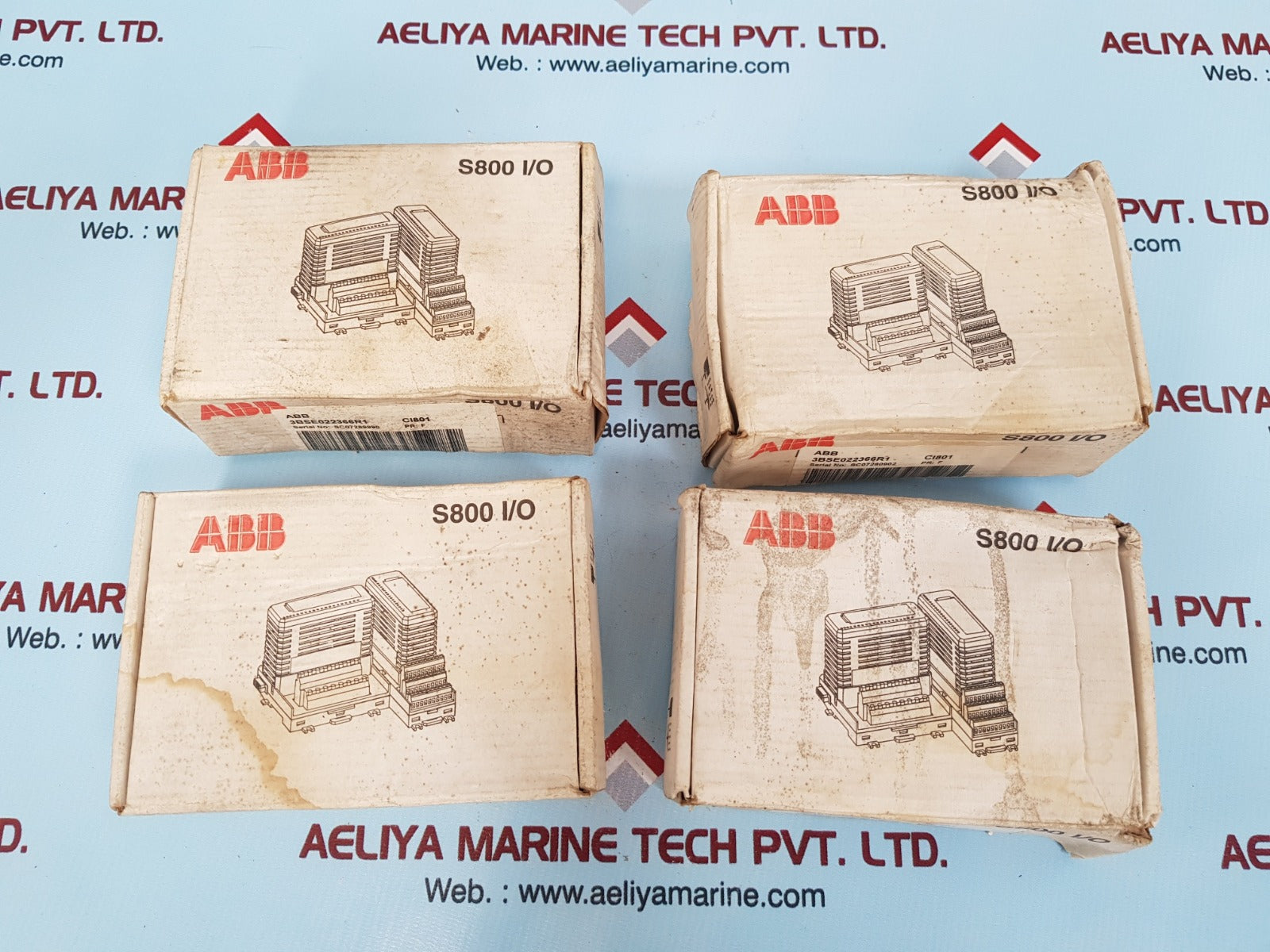 Abb ci801 profibus communication digital i/o module 3bse022366r1