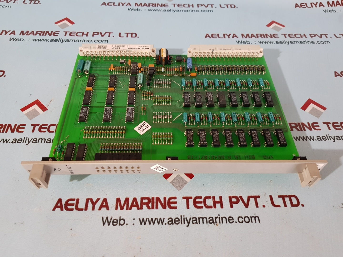 Neles automation/valmet biu 16r pcb card m8512271