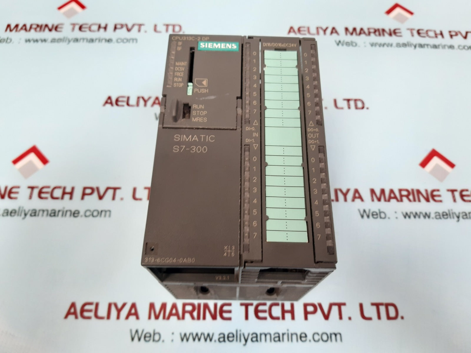 Siemens simatic s7-300 6es7 313-6cg04-0ab0 central processor unit 